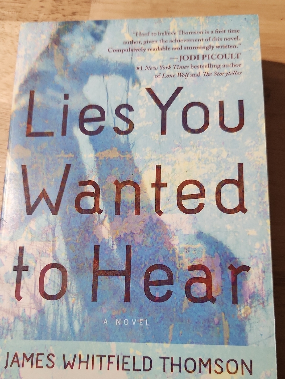 Lies You Wanted to Hear by James Whitfield Thomson - Blue & Purple Cover